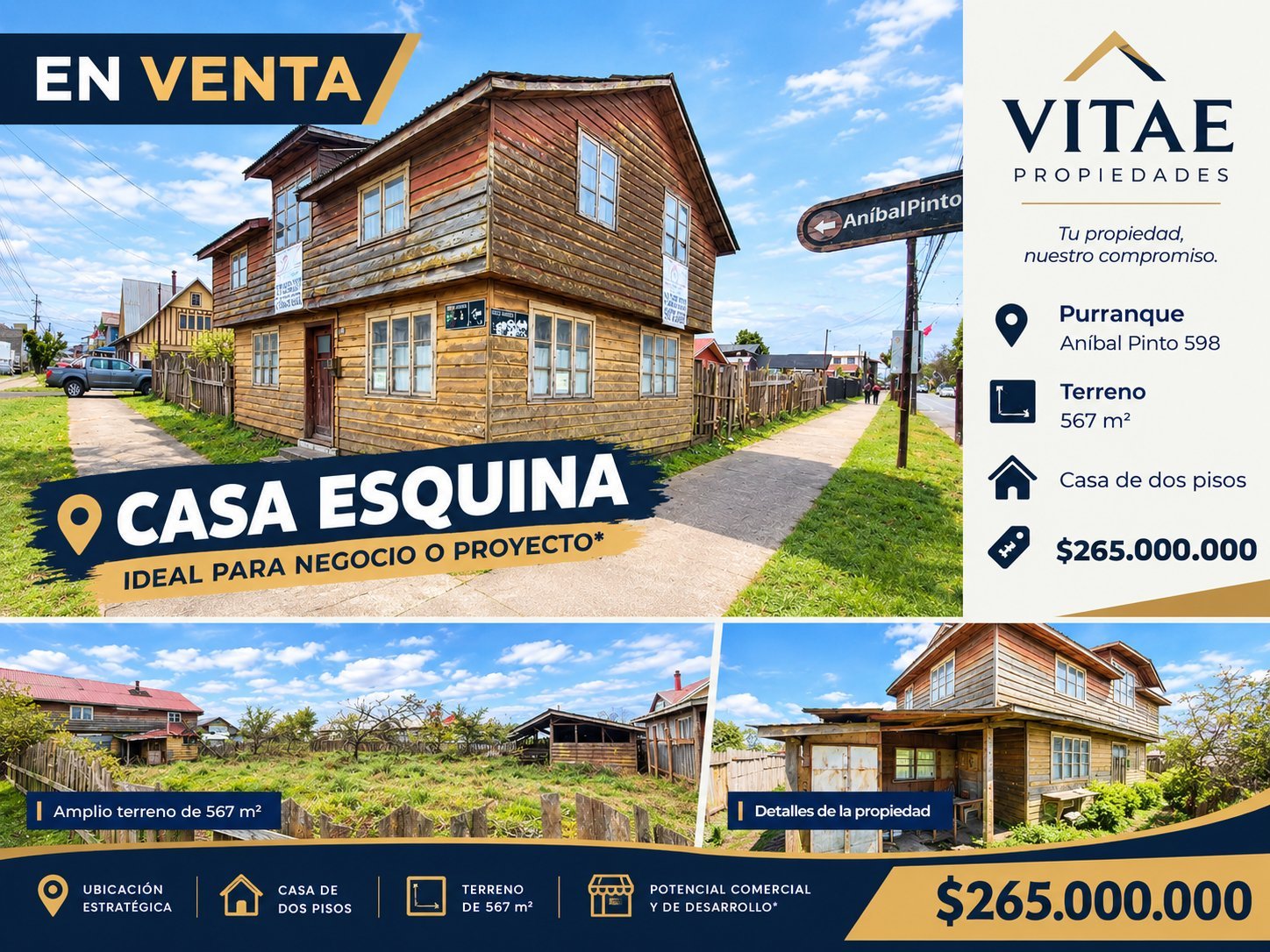 Casa en Purranque